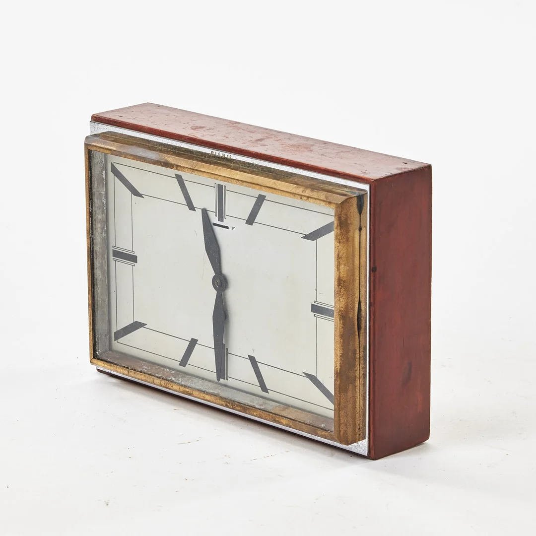 SKEPPSUR, British India Steam Navigation Company, 1900-talets början, urverk märkt SMITHS ASTRAL MADE IN ENGLAND SMITHS CLOCKS & WATCHES LTD LONDON. — Technica & Nautica — Stockholms Auktionsverk Fine Art