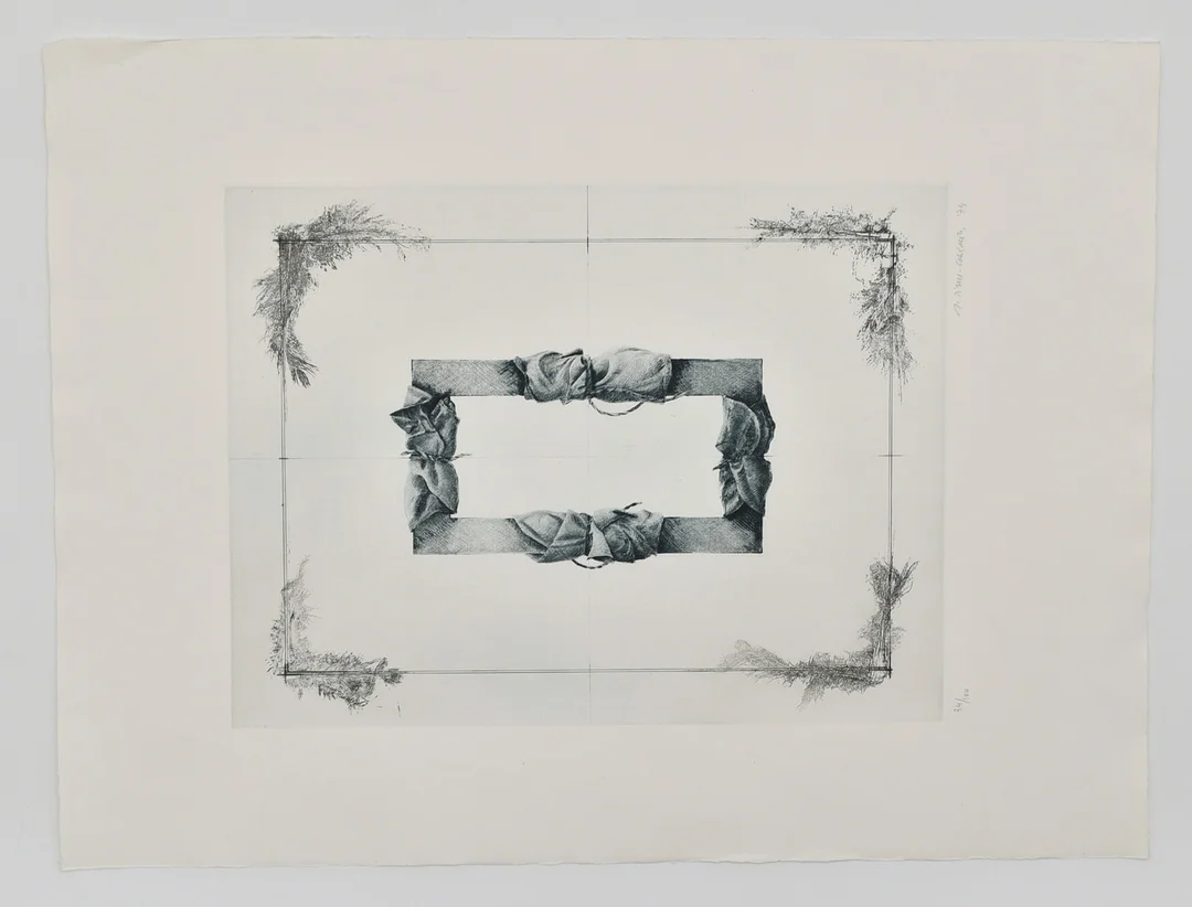 TITUS CARMEL. Etsning, signerad och numrerad 34/100 daterad -74. — Engravings & Prints — Connoisseur Bokauktioner