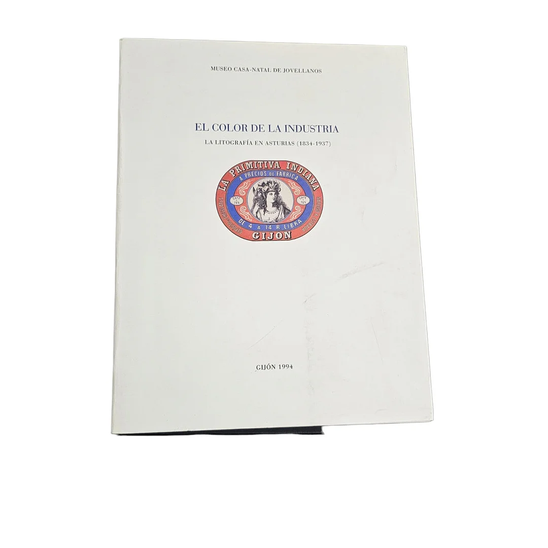 Libro. El color de la industria. La litografía en Asturias (1834-1937). — Books — Arce Auctions