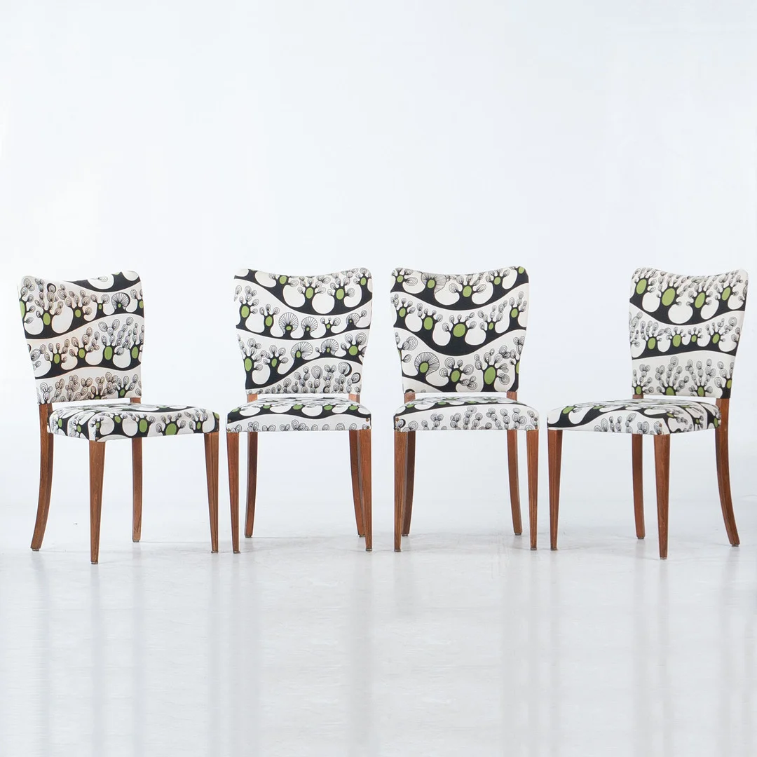 MATSALSTOLAR, 4 st. — Armchairs & Chairs — Laholms Auktionskammare