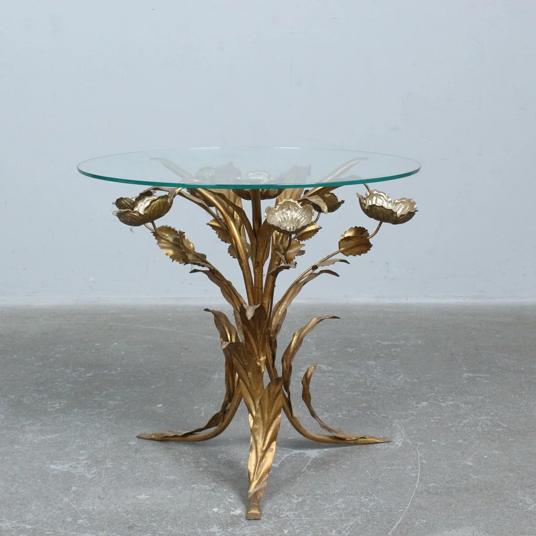 HANS KÖGL. Beistelltisch/Coffee Table, 1970er Jahre/Hollywood Regency. — Coffee Tables — Stockholms Auktionsverk Düsseldorf/Neuss