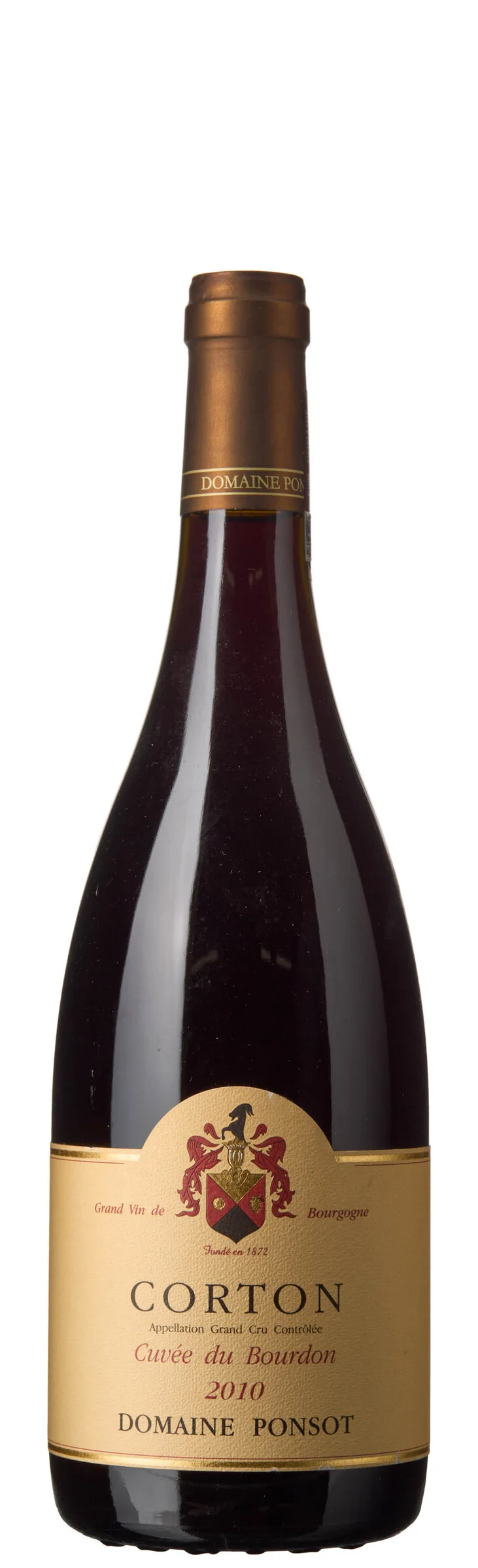 1 x Corton Grand Cru Cuvee du Bourdon 2010, Ponsot — 1 x Corton Grand Cru Cuvee du Bourdon 2010, Ponsot — Vin/Vin — Blomqvist