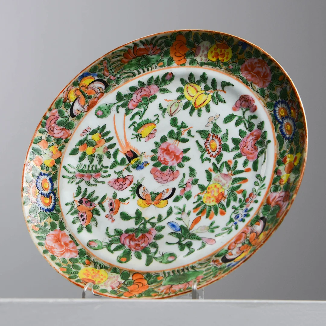 FAT, Kanton, Kina, 1800/1900-tal. — Ceramics & Porcelain — Formstad Auktioner