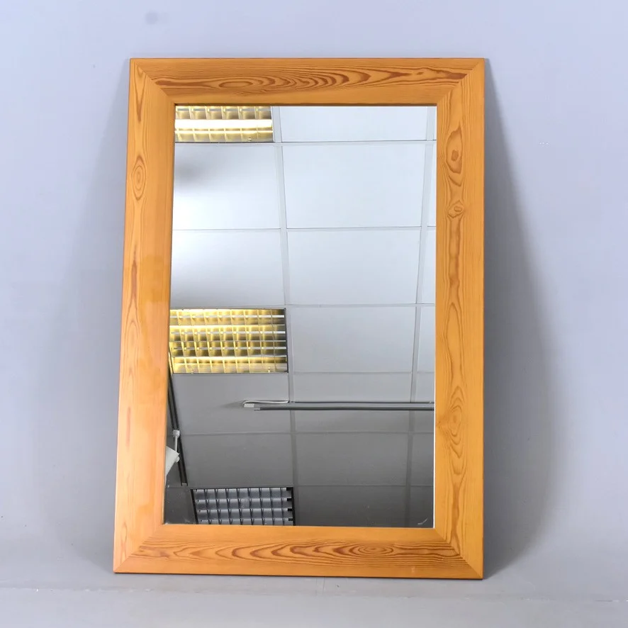 SPEGEL, furu, Ikea "Entre", 70-tal. — Mirrors — Halmstads Auktionskammare