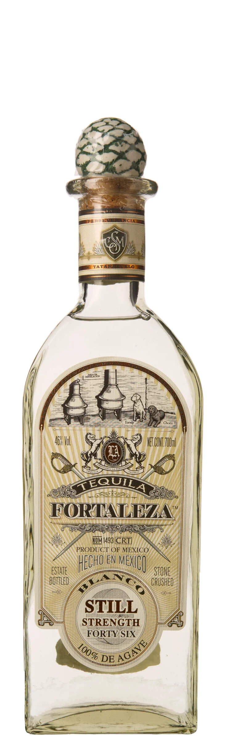 1 x Fortaleza Tequila Blanco Still Strength — 1 x Fortaleza Tequila Blanco Still Strength — Vin/Brennevin — Blomqvist