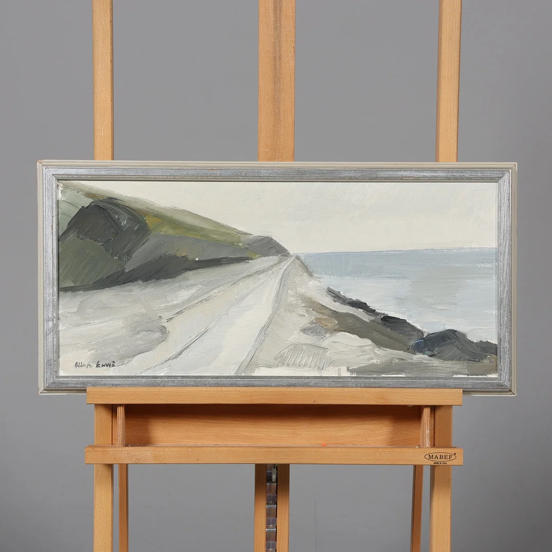 ALLAN ERWÖ. OLJA PÅ DUK, landskap, signerad. — Paintings — Borås Auktionshall