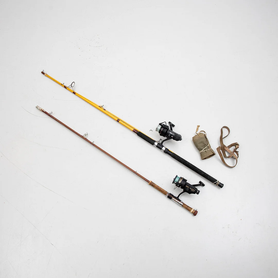 KASTSPÖN, 2 st, Cardinal 755 samt 855, ABU. — Fishing equipment — Auktionshuset Kolonn