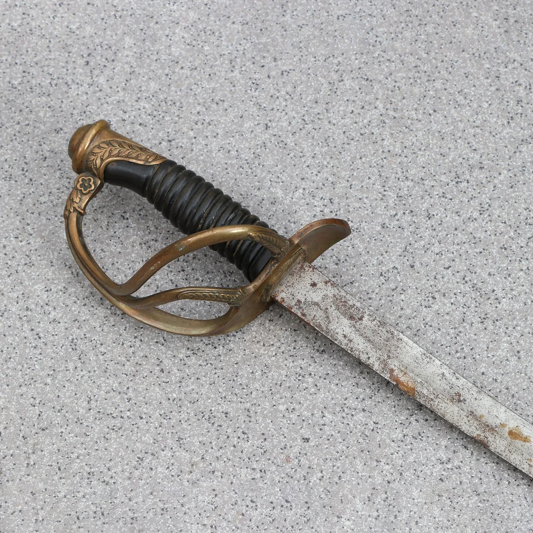 FRANSK KAVALLERISABEL. Stål och mässing. Modell 1883. — Edged weapons — Skånes Auktionsverk