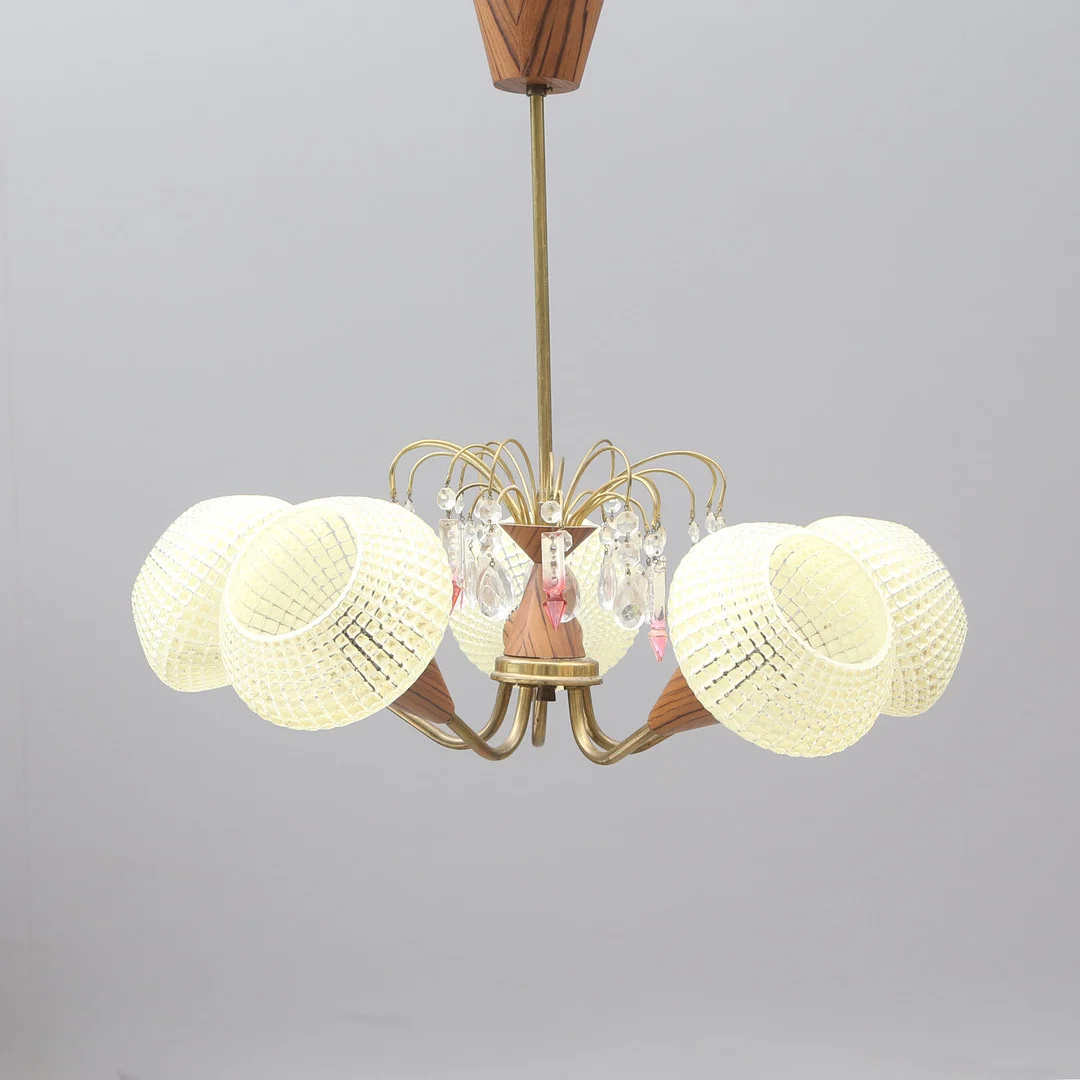 TAKLAMPA, glas/bakelit. — Ceiling lights — Kalmar Auktionsverk