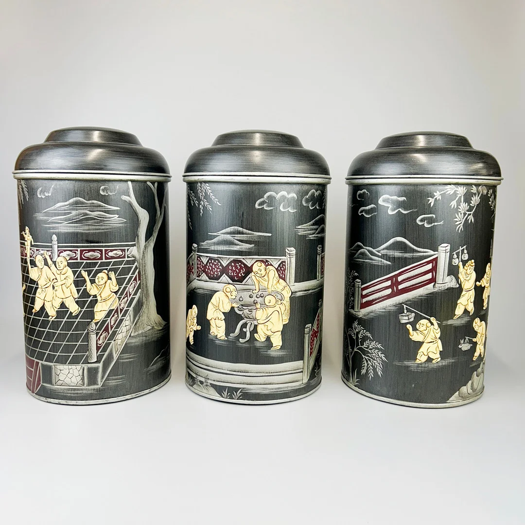 TOLEWARE TEA CADDIES. — Miscellaneous — Chalkwell Auctions