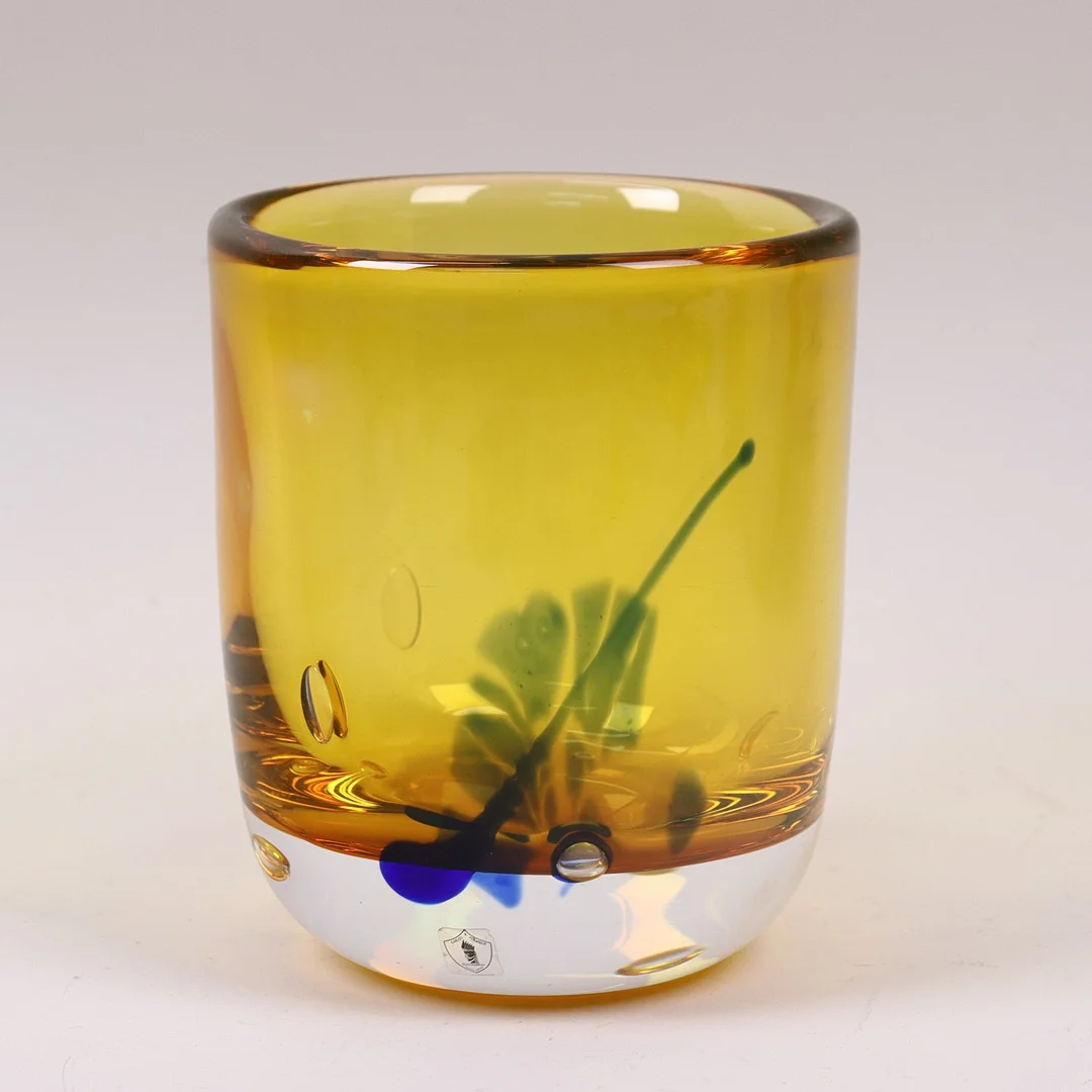 CARLOS R PEBAQUÉ. för Gullaskruf, vas i glas. — Utility glass — Markus Auktioner