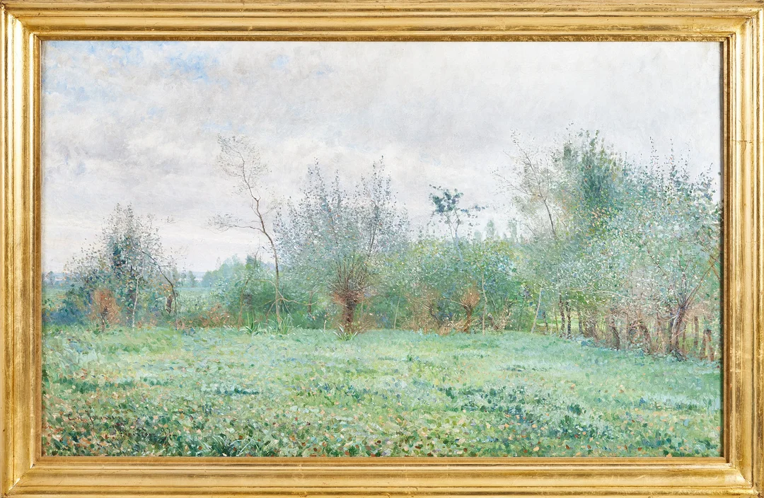 CARL JOHANSSON (1863-1944). Träd i grönska, olja på duk. — Paintings — Stockholms Auktionsverk Magasin 5