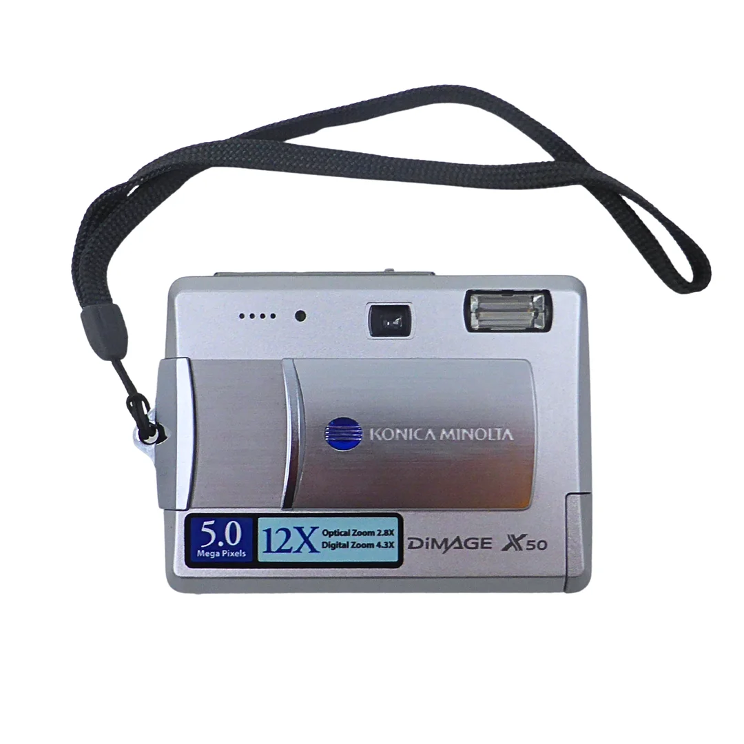 KONICA MINOLTA DIMAGE X50 DIGITALKAMERA. — Cameras & accessories — Auktionshaus Stuber's Hammerschlag