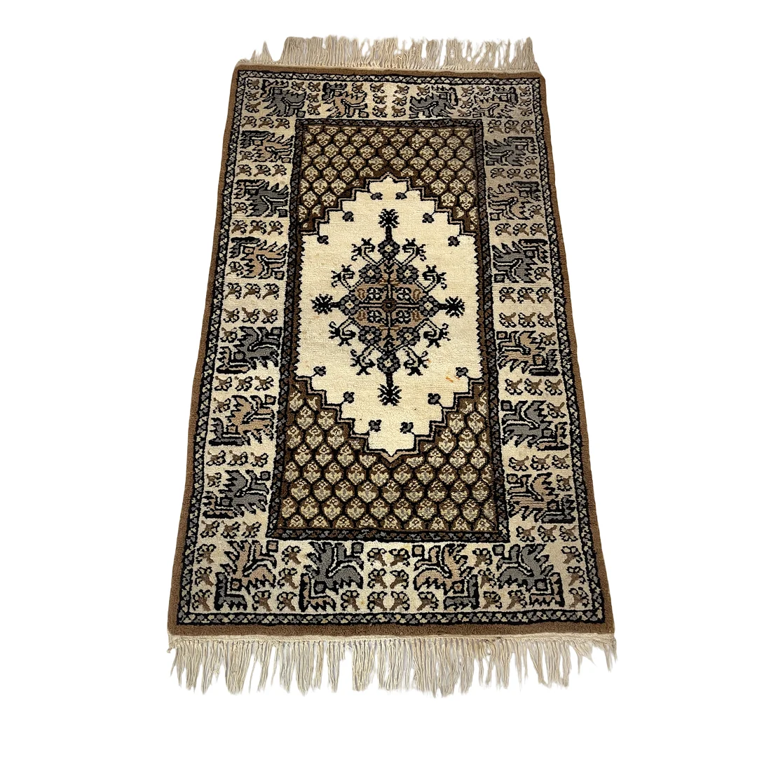 MATTA, handknuten, troligen Tunisien, ca 87x150 cm. — Oriental Carpets & Textiles — Roslagens Auktionsverk