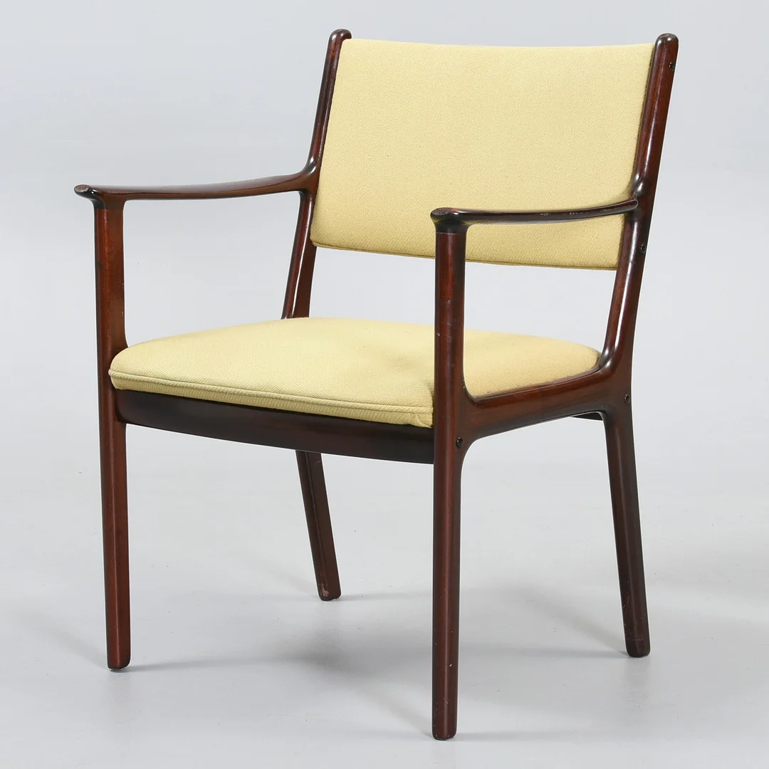OLE WANSCHER. armstol, model PJ 412 for P. Jeppesen, Danmark, 1970'erne. — Armchairs & Chairs — Sørensen Auktioner