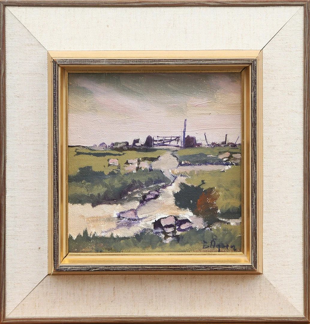 BENGT ÅGREN. OLJA, på pannå, signerad. — Paintings — Kalmar Auktionsverk
