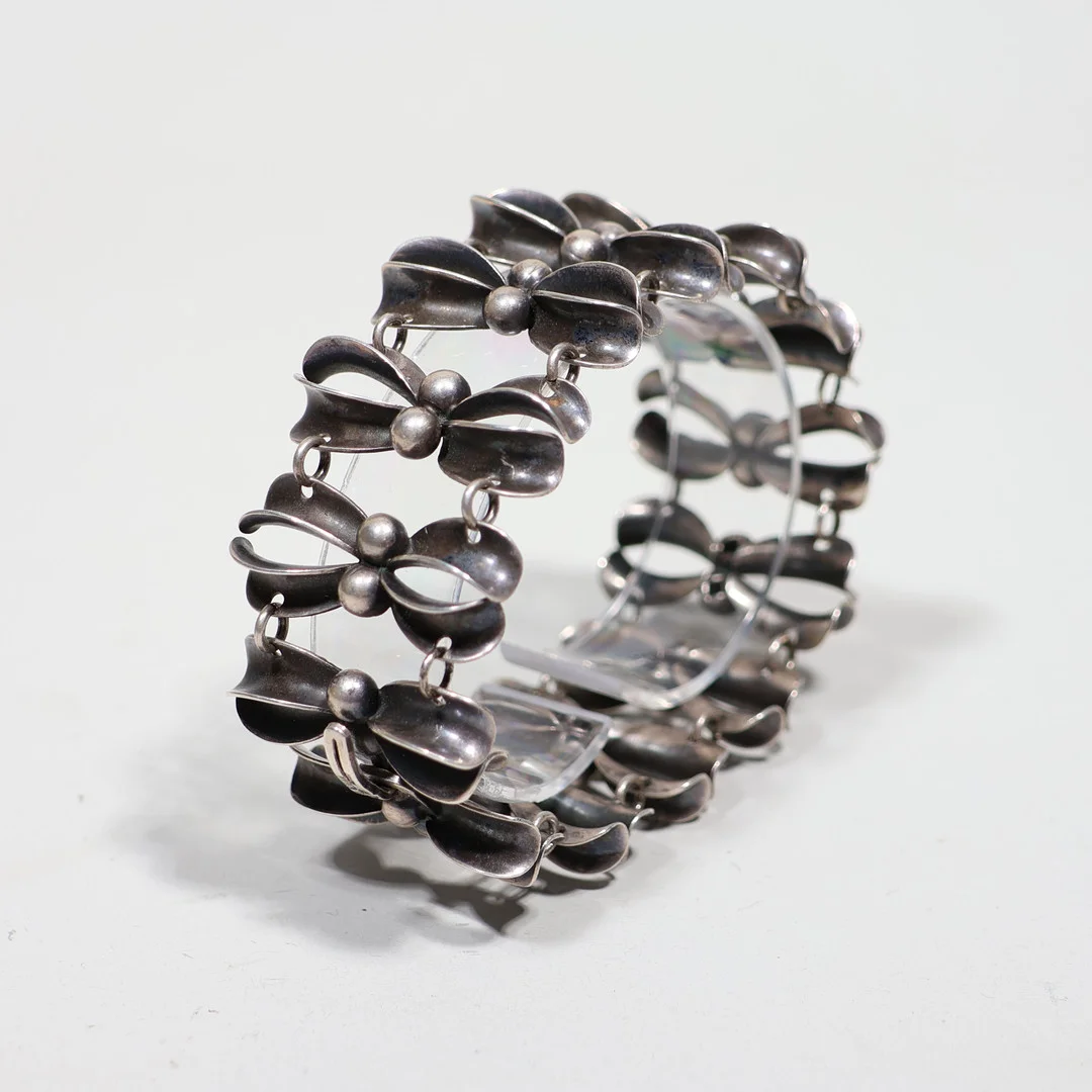 ARMBAND, silver, Nord Bijouteriverken Raag & Pärno, 1957. — Bracelets — Markus Auktioner