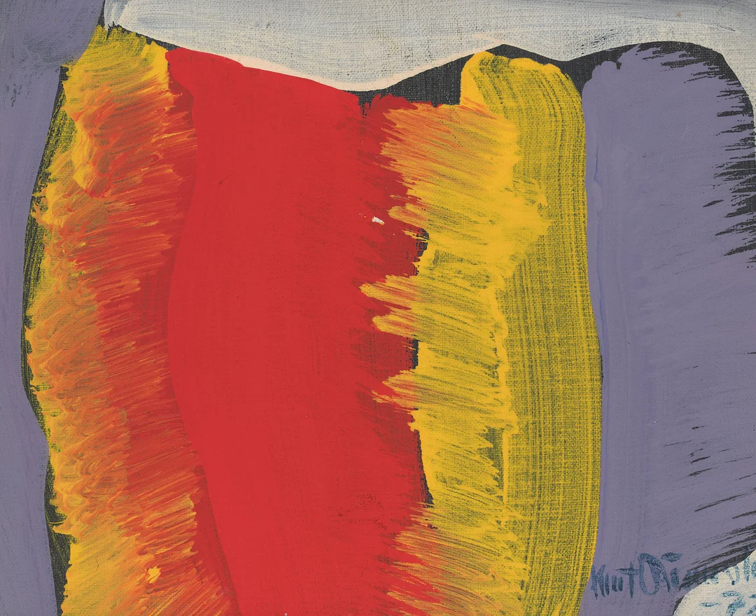 Rumohr, Knut — Uten tittel, 1972 — Kunst/Maleri — Blomqvist