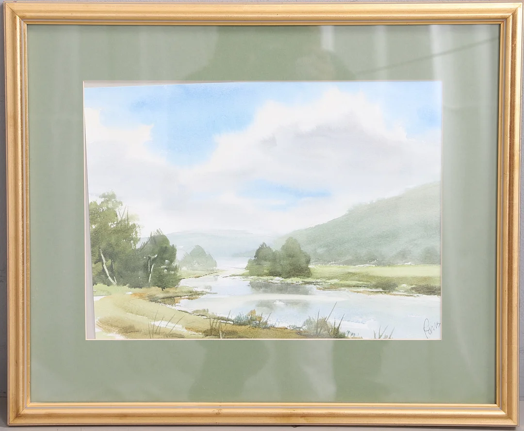 RON RANSON (1925-2016). RURAL LANDSCAPE. — Paintings — Lawrences Auctioneers