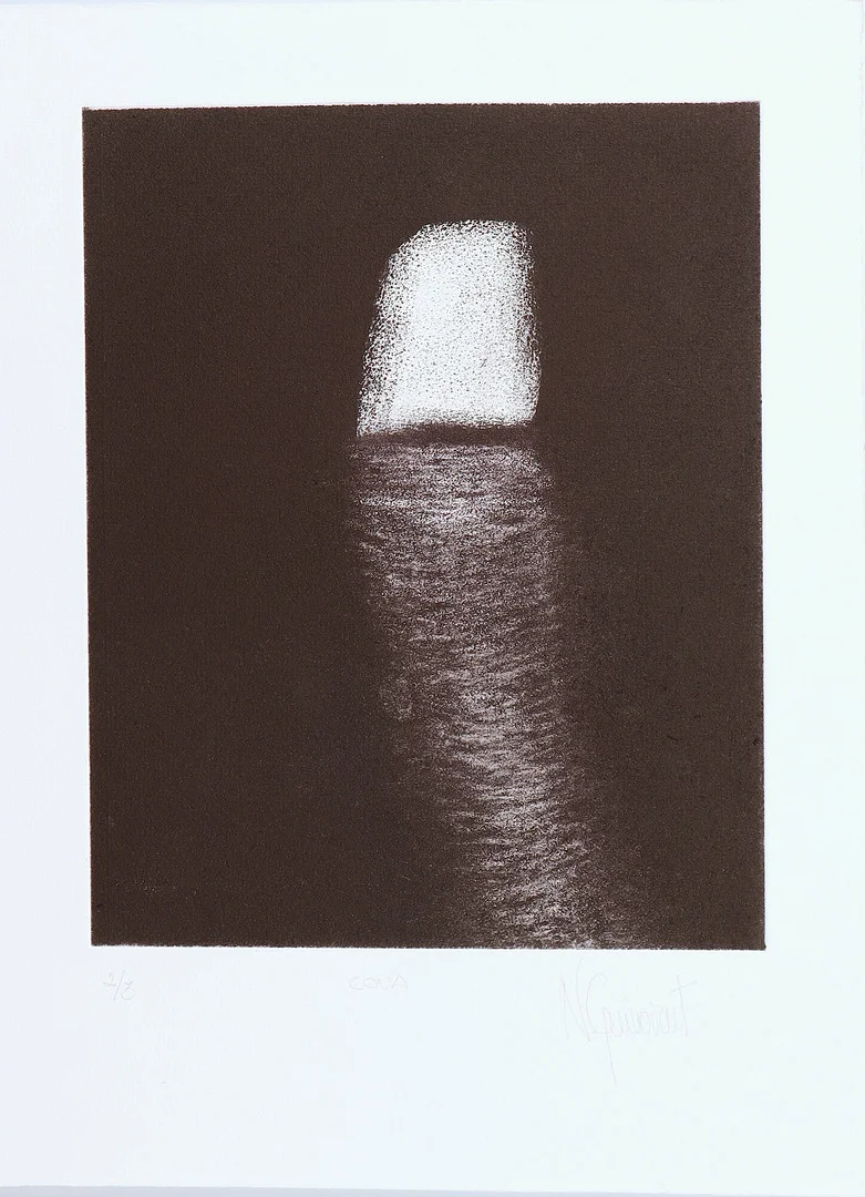 NÚRIA GUINOVART. "Cova". — Engravings & Prints — Barcelona Auctions
