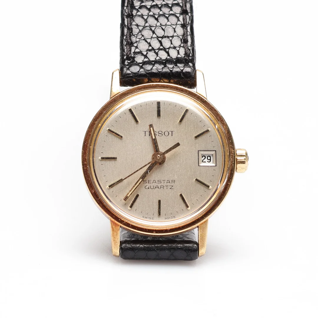 ARMBANDSUR, guld, quartz, 18k, Tissot. — Wristwatches — Gomér & Andersson Linköping