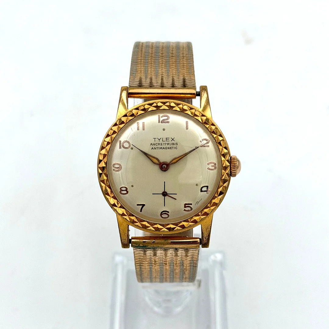 TYLEX, armbandsur, 1960/70-tal, manuell, gulddoublé. — Wristwatches — Skandia Auktion