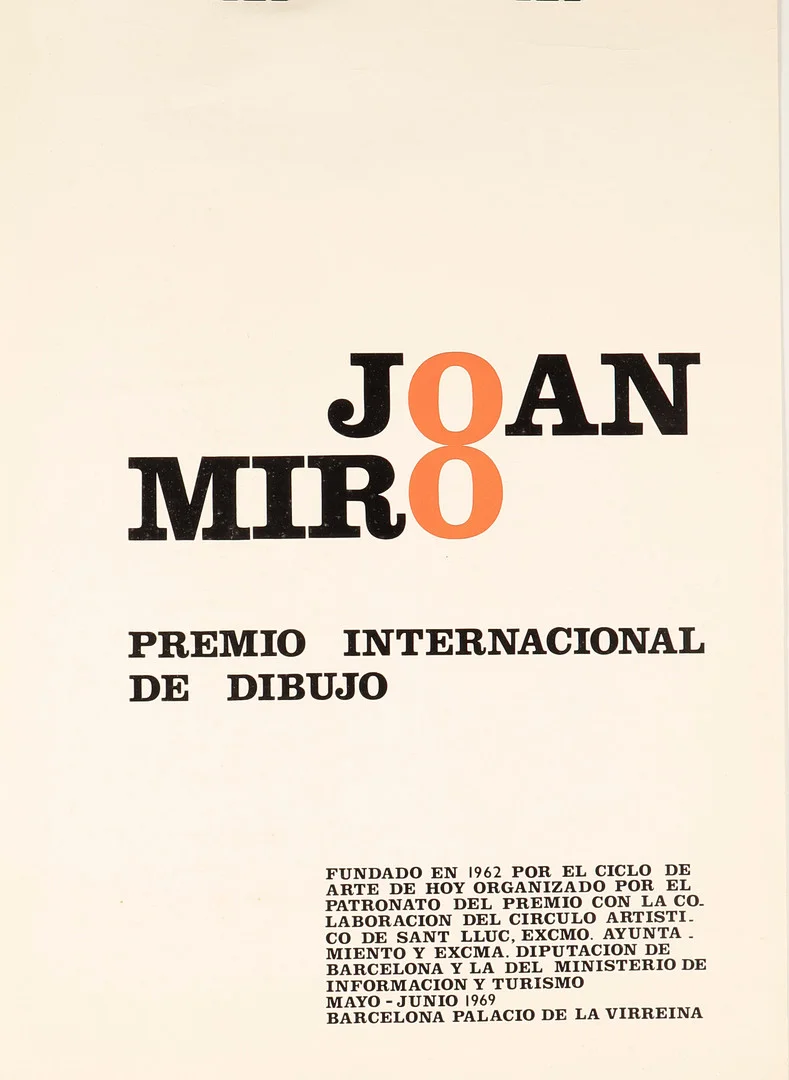 PACO CASAMAJÓ. "8 Premio Internacional de Dibujo. Joan Miró". — Engravings & Prints — Barcelona Auctions