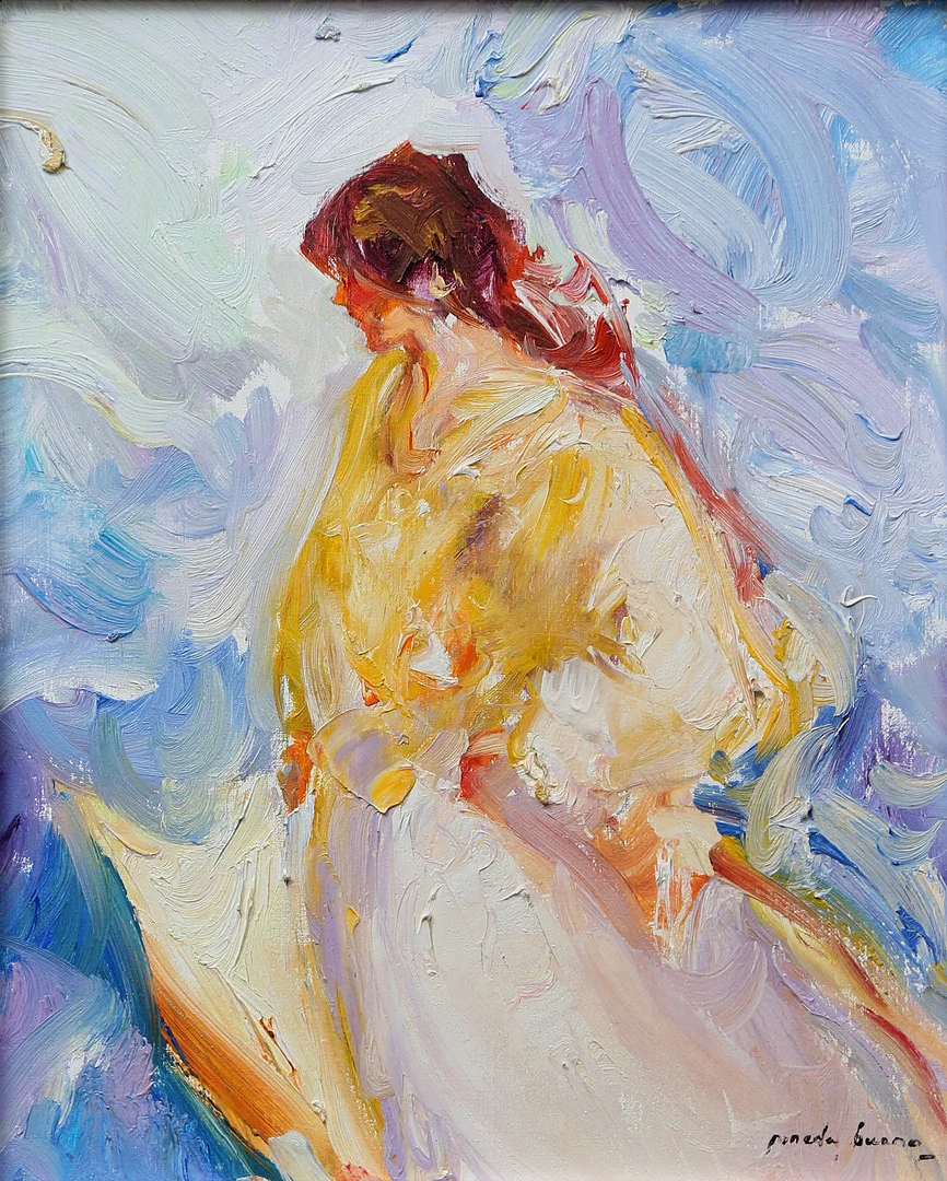 JOSÉ ANTONIO PINEDA BUENO. A girl. — Paintings — Balclis