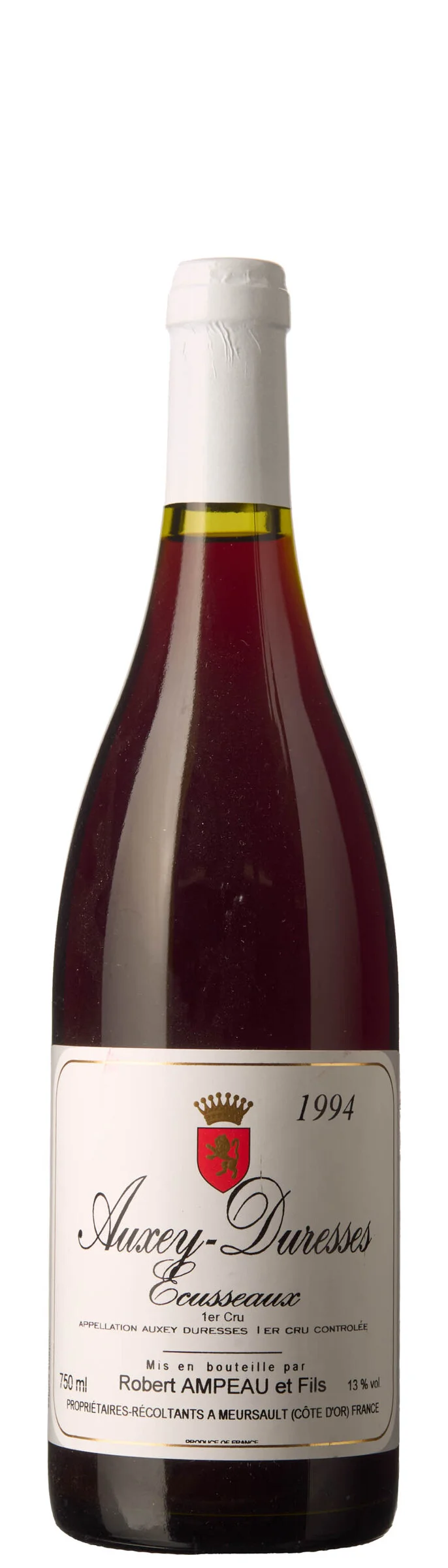 1 x Auxey-Duresses 1er Cru Ecusseaux 1994, Robert Ampeau et Fils — 1 x Auxey-Duresses 1er Cru Ecusseaux 1994, Robert Ampeau et Fils — Vin/Vin — Blomqvist