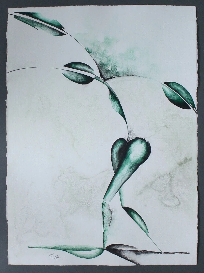 HEINZ DIETER EBERT. Mischtechnik, signiert, 1994, ca. 50 x 65 cm. — Drawings — Stockholms Auktionsverk Düsseldorf/Neuss