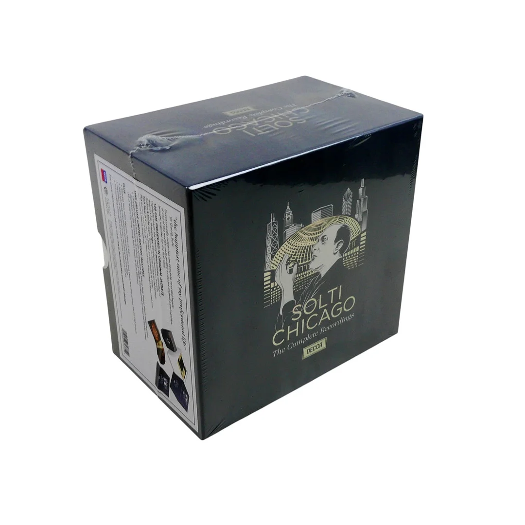 SIR GEORG SOLTI: 'SOLTI CHICAGO, THE COMPLETE RECORDINGS' DECCA CD BOXSET. — Audio, Vinyl & Hi-Fi — Batemans of Stamford
