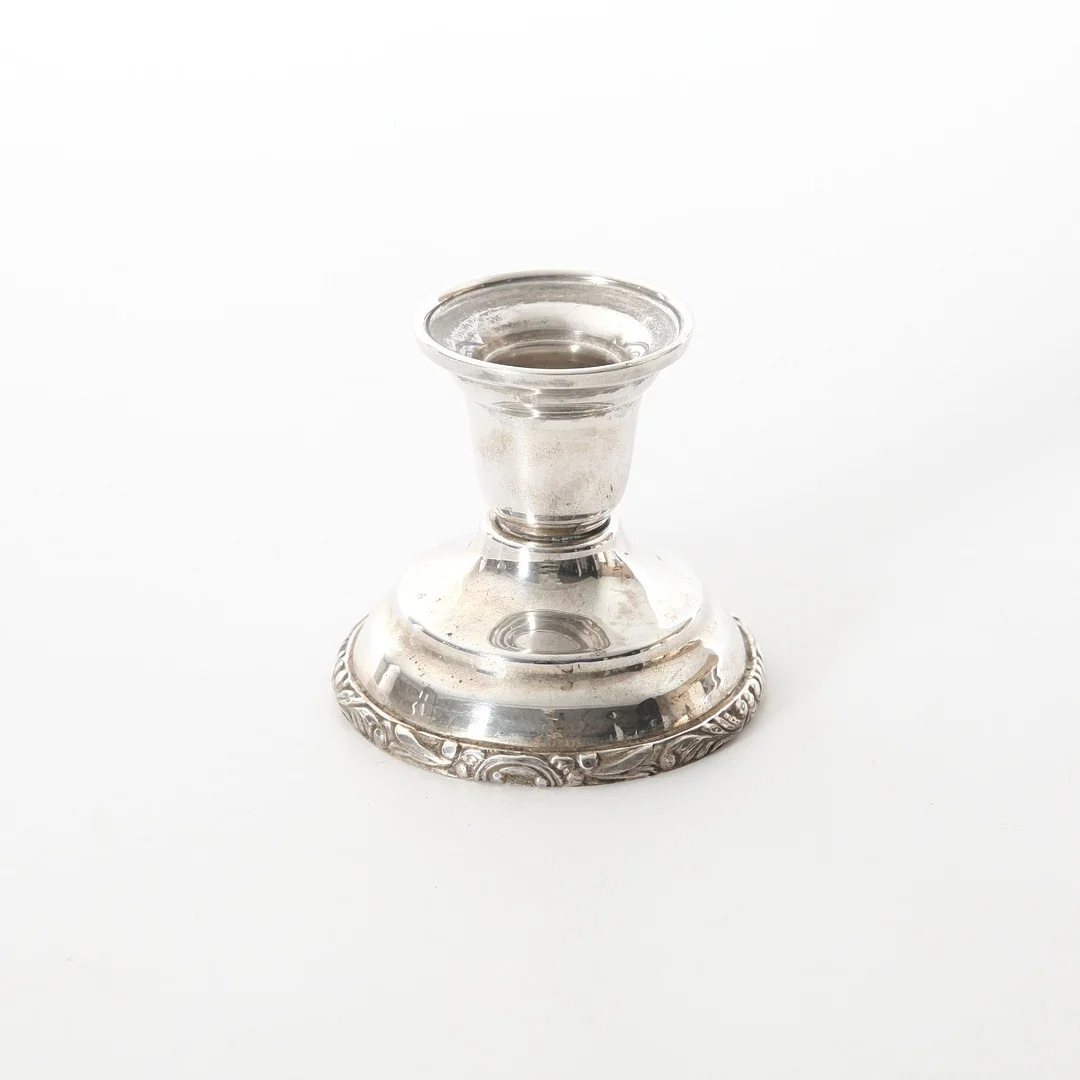 LJUSSTAKE, Sterlingsilver, Mexico. — Silver — Auktionsverket Engelholm