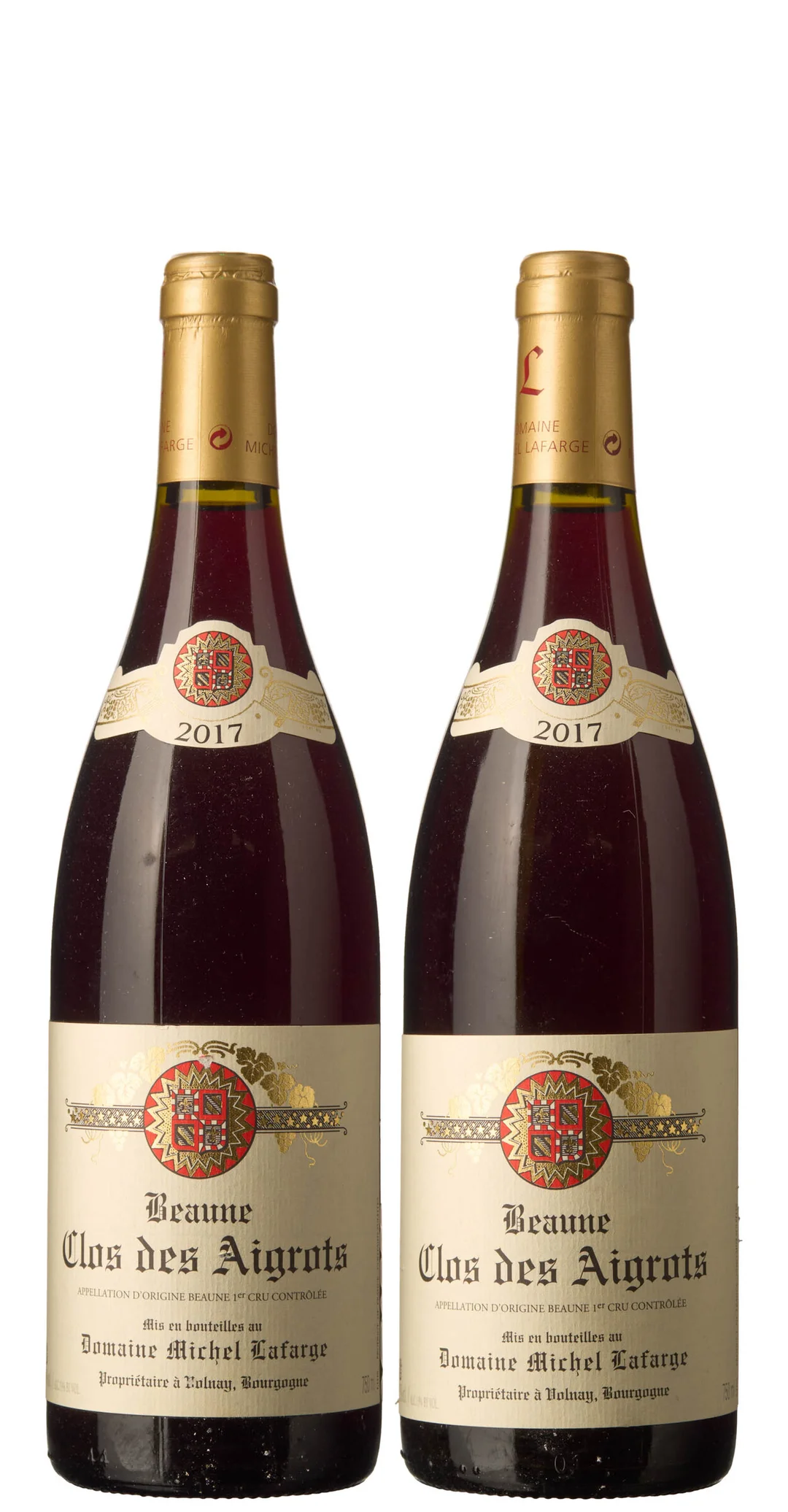 2 x Beaune 1er Cru Clos des Aigrots 2017, Michel Lafarge — 2 x Beaune 1er Cru Clos des Aigrots 2017, Michel Lafarge — Vin/Vin — Blomqvist