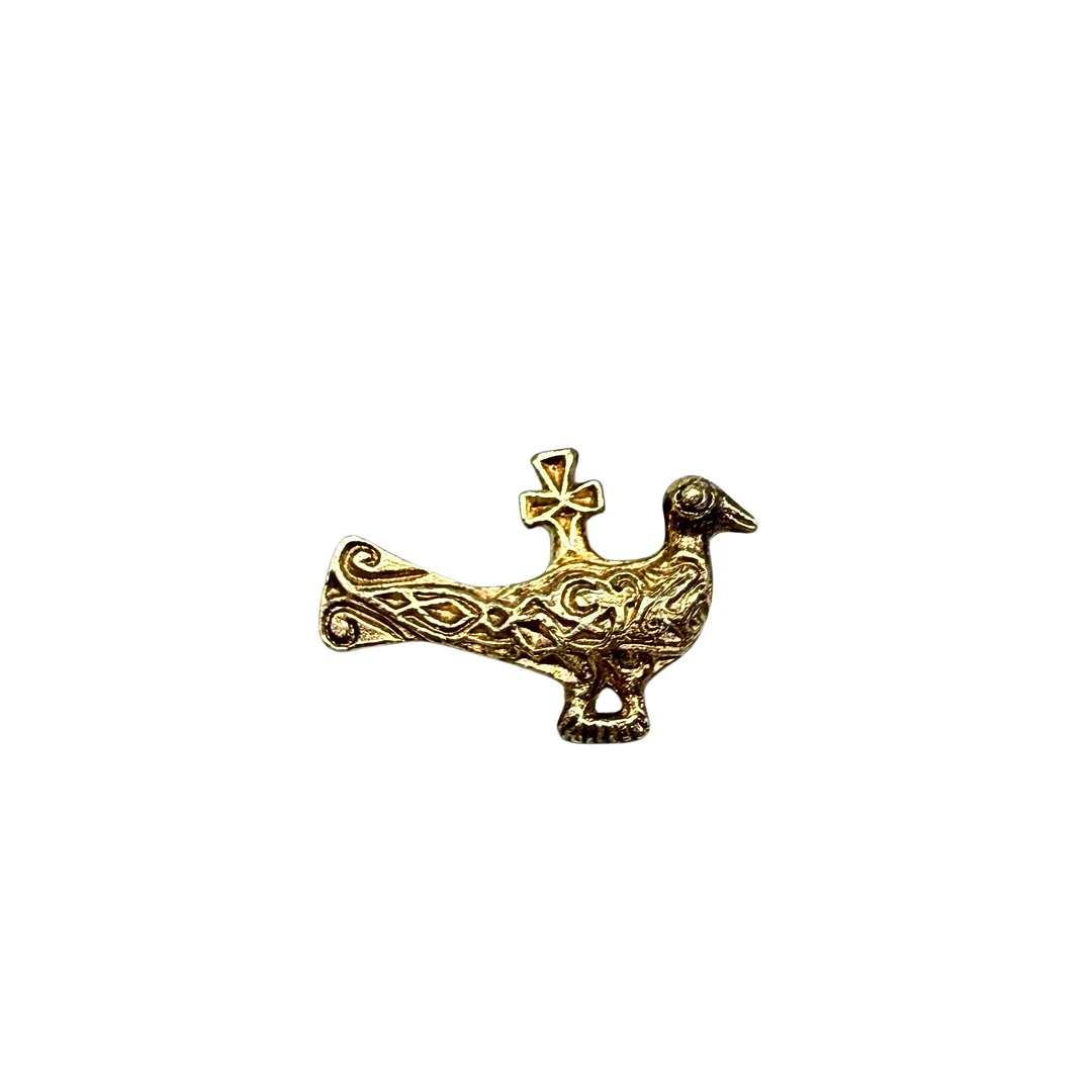 STERLINGSILBER-ANHÄNGER IN FORM EINER TAUBE. — Brooches & Pendants — Auktionshaus Stuber's Hammerschlag