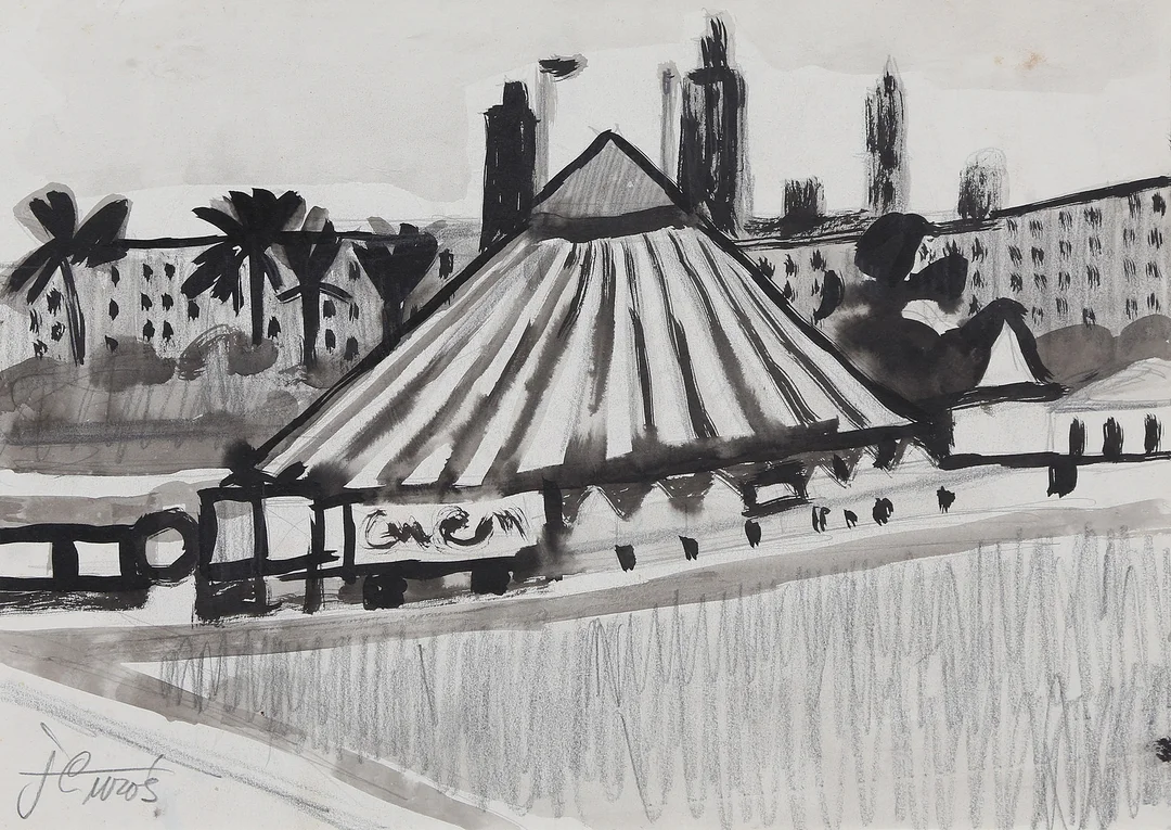 JORDI CURÓS. Circus. — Drawings — Balclis