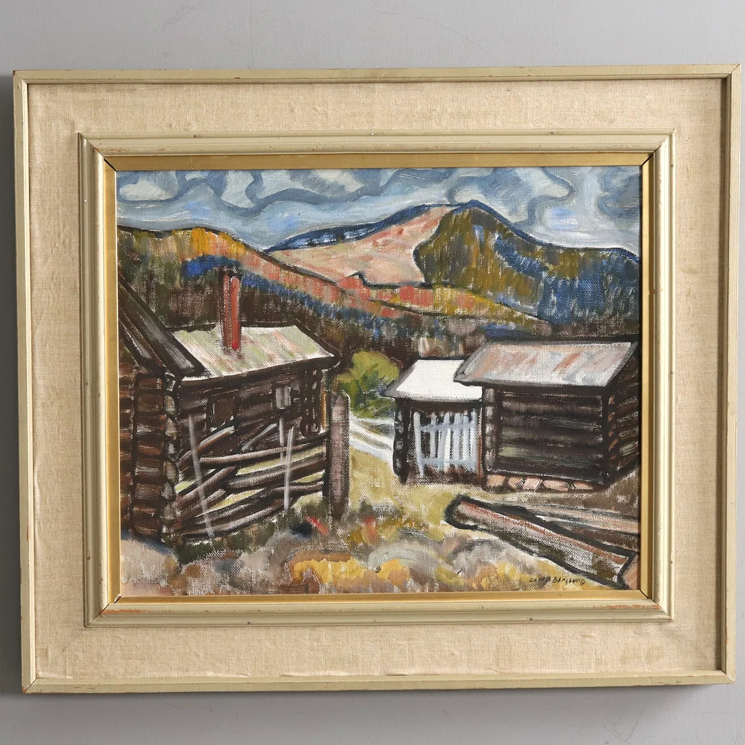 CARL B BERGLUND(1898-1991), olja på duk, signerad. — Paintings — Örebro Stadsauktioner