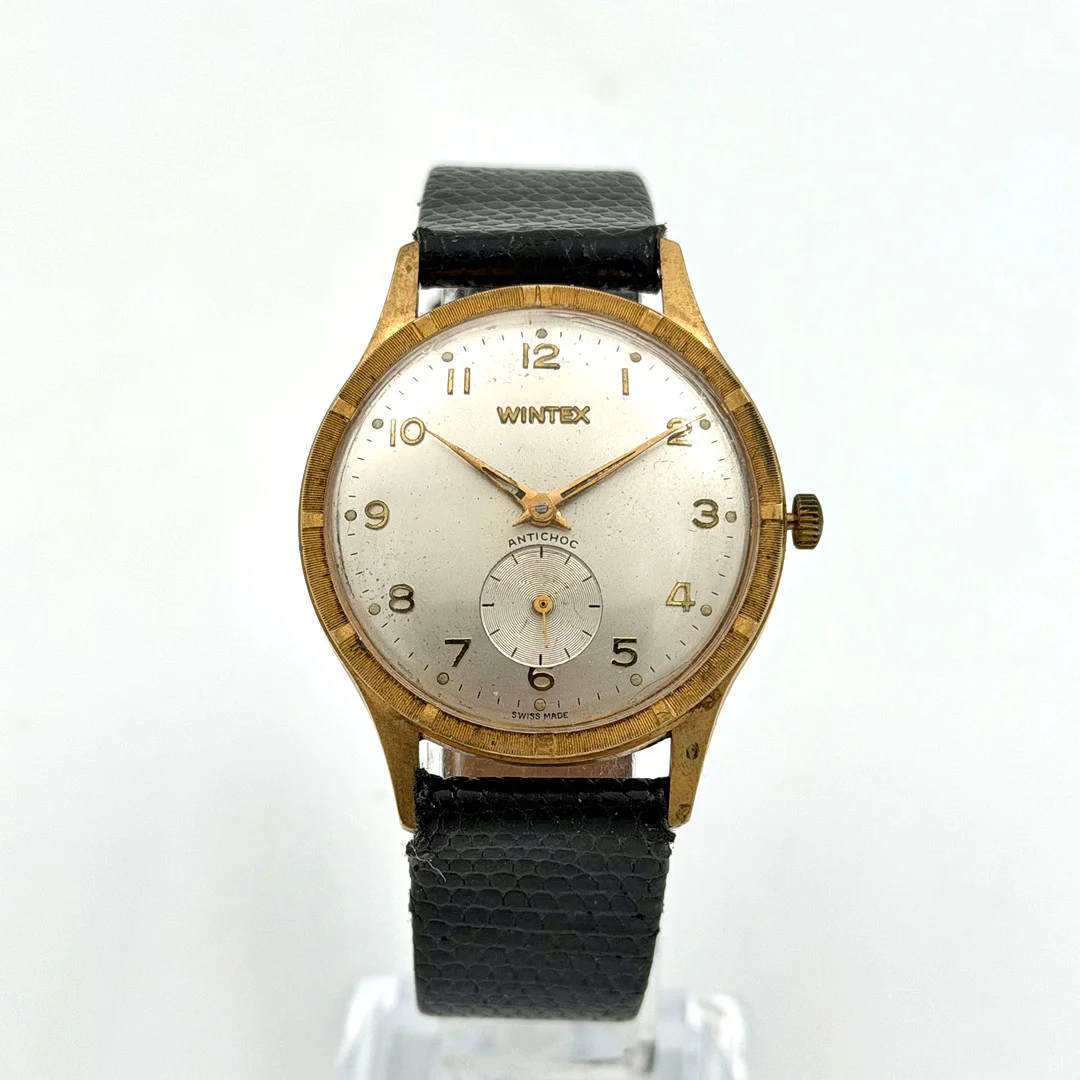 WINTEX, armbandsur, 1950/60-tal, manuell, gulmetall. — Wristwatches — Skandia Auktion