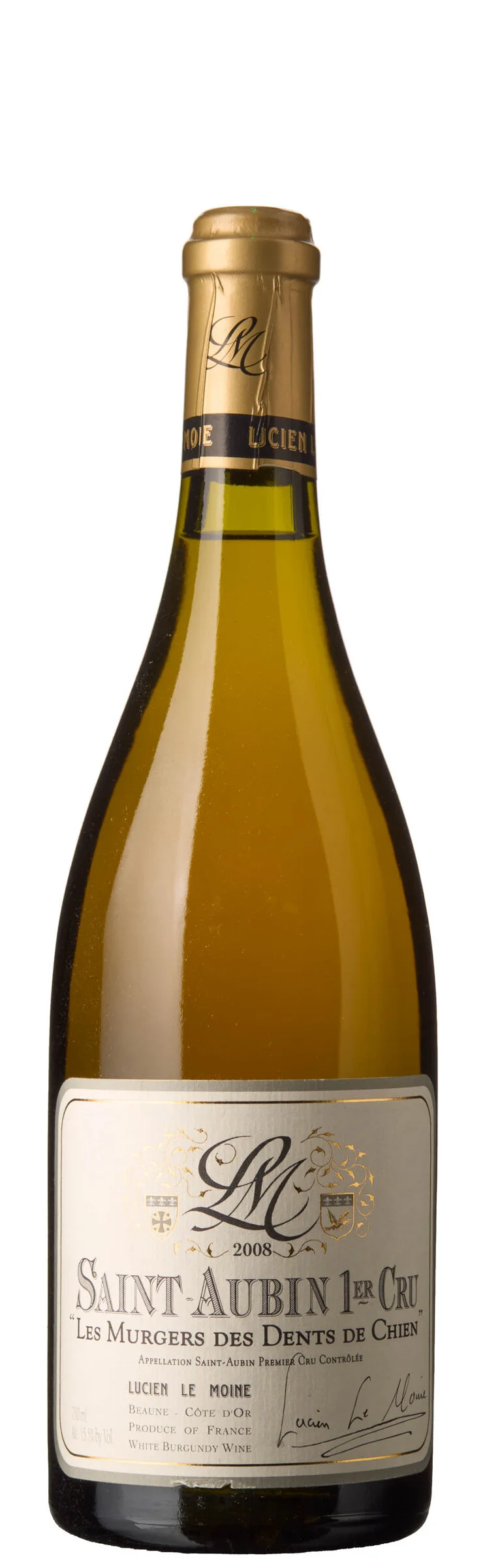 1 x Saint-Aubin 1er Cru Les Murgers des Dents de Chien 2008, Lucien Le Moine — 1 x Saint-Aubin 1er Cru Les Murgers des Dents de Chien 2008, Lucien Le Moine — Vin/Vin — Blomqvist
