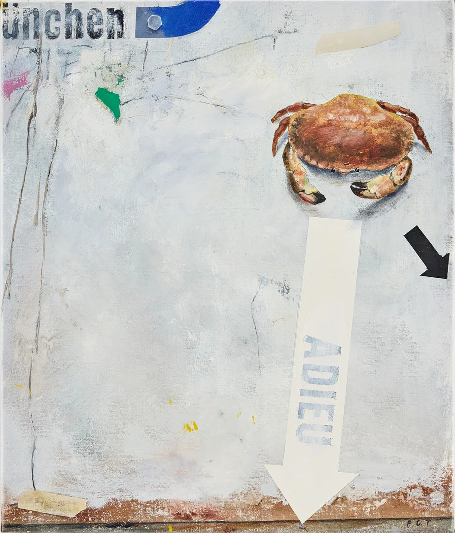 PG THELANDER. "Krabba adieu". — Paintings — Stockholms Auktionsverk Fine Art