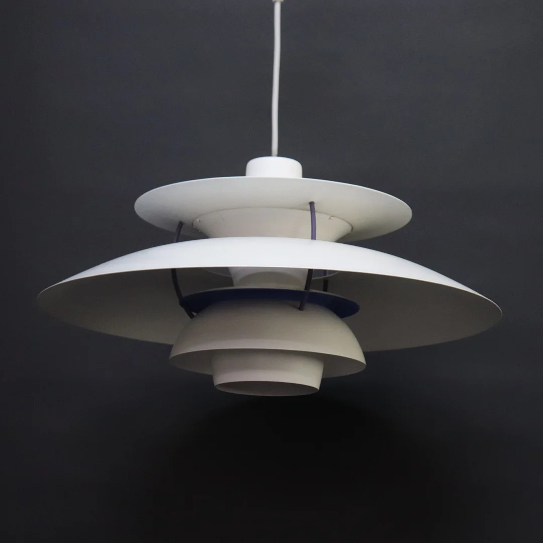 POUL HENNINGSEN. taklampa, "PH-5", Louis Poulsen, Danmark. — Ceiling lights — Markus Auktioner