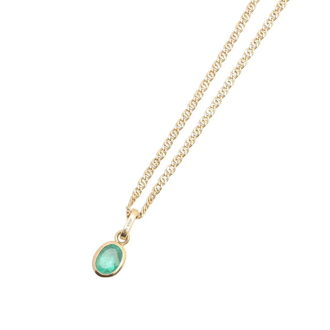 Emerald pendant. — Brooches & Pendants — Balclis