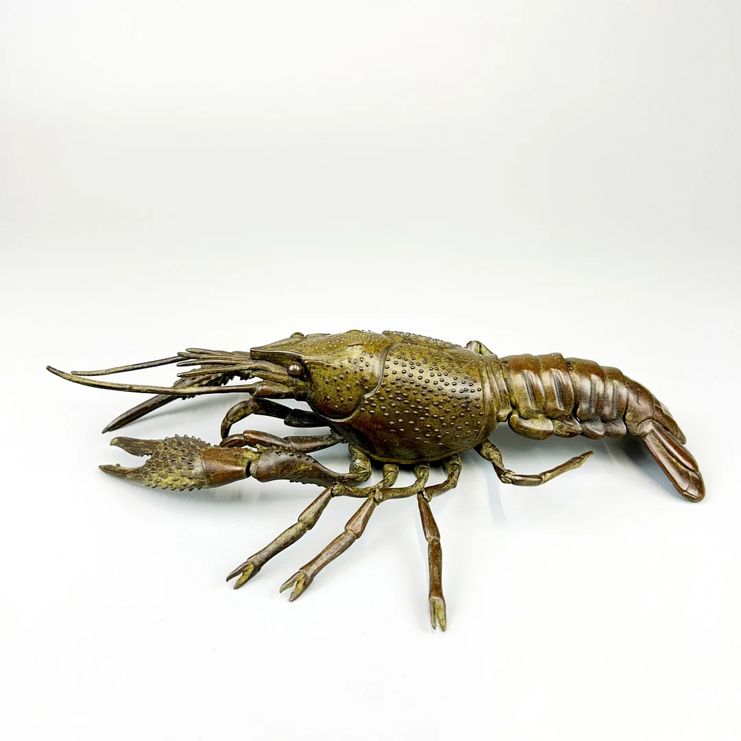 ARTICULATED BRONZE LOBSTER. — Sculptures & Bronzes — Chalkwell Auctions