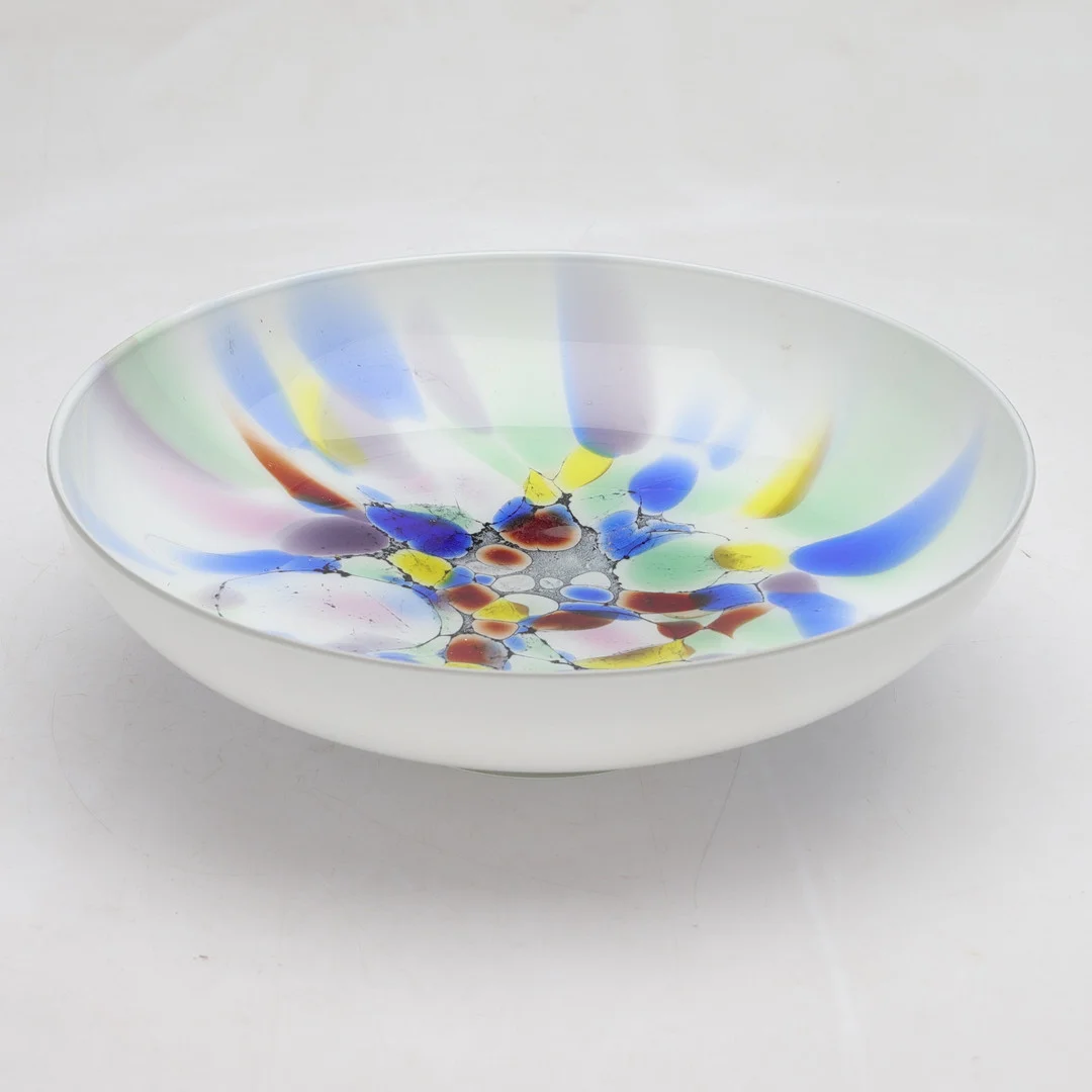 HANS JÜRGEN RICHARTZ. skål, glas, Richartz Art Collection, signerad. — Art glass — Gomér & Andersson Norrköping