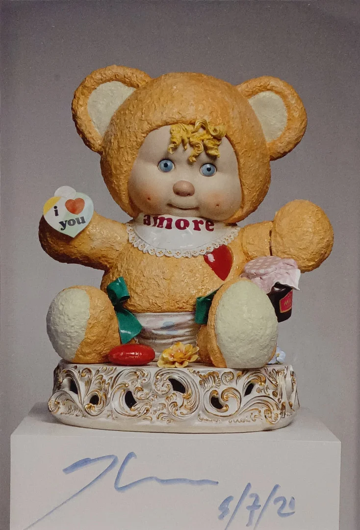 KOONS, JEFF. "Amore" (1988), Multiple, Kunstpostkarte. — Other — Auktionshaus Blank