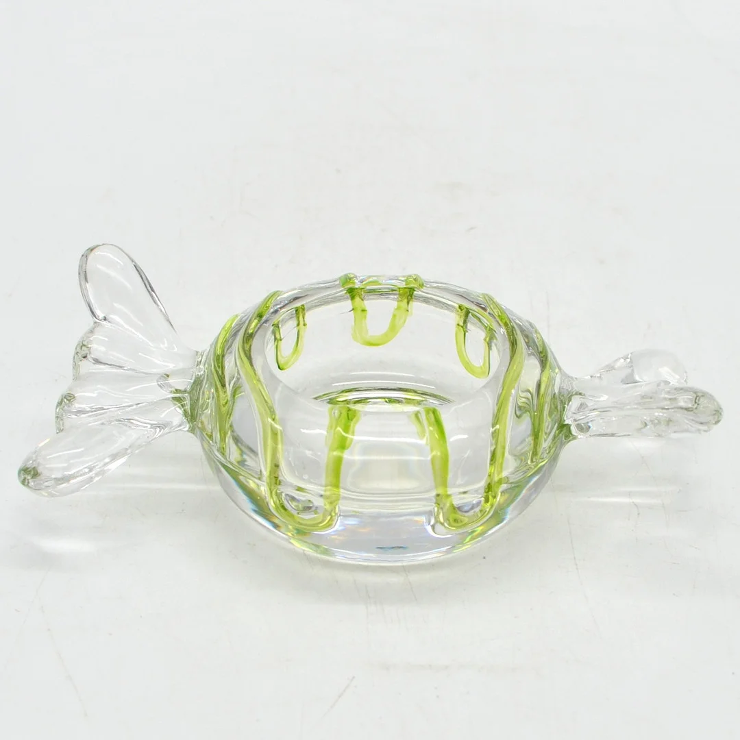 TEELICHTHALTER, BONBON-FORM, GLAS, SPÄTE 20. JAHRHUNDERT. — Art glass — Kunst- und Auktionshaus Kleinhenz