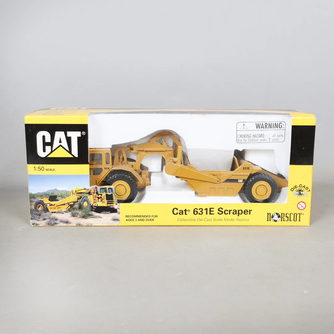 A NORSCOT DIE CAST CAT 631E SCRAPER. — Model cars — Bishop & Miller