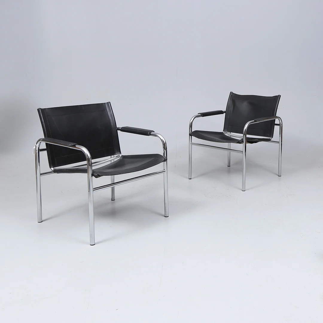 TORD BJÖRKLUND. Fåtöljer, ett par, "Klinte", IKEA. — Armchairs & Chairs — Gomér & Andersson Linköping