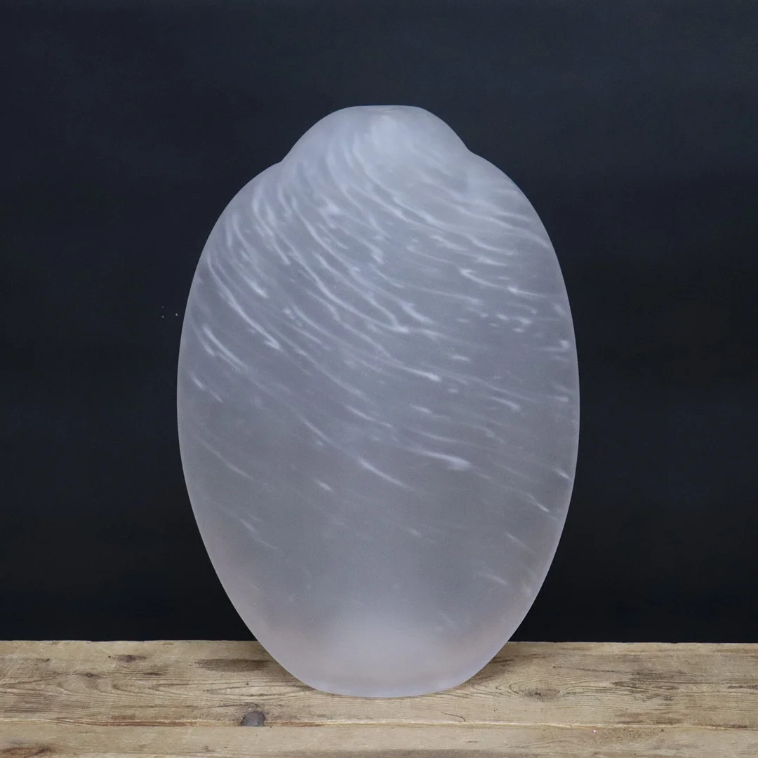 DAVIDE SALVADORE. vas i glas, Österlens Glashytta 2016. — Utility glass — Markus Auktioner