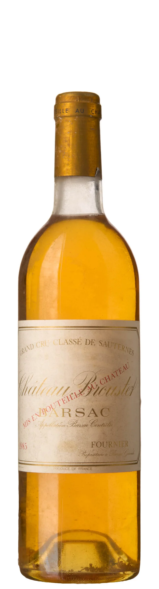 1 x Chateau Broustet 1985 — 1 x Chateau Broustet 1985 — Vin/Vin — Blomqvist