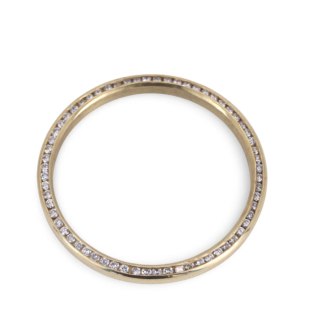 14CT DIAMOND ROLEX BEZEL. — Jewellery — Chalkwell Auctions